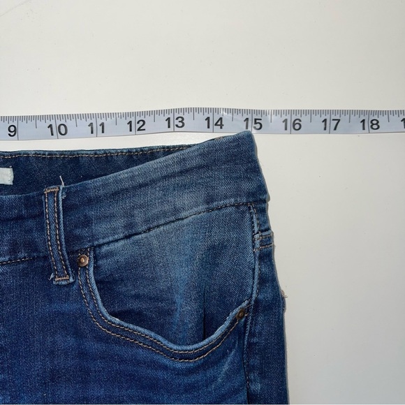 Maurices Limitless Dark Wash High Rise Super Skinny Jeans Medium Short Women’s - Picture 9 of 14